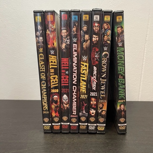 WWE 8 DVD Lot - Backlash, Money In The Bank, Hell In A Cell, Fast Lane - Tested - Picture 2 of 2